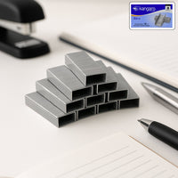 Box of 24/6 galvanized steel staples for office staplers