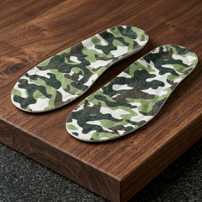 Impact absorbing shoe insoles for comfort and safety