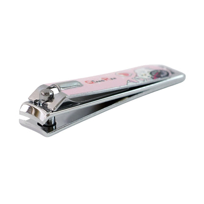 Nail catcher attached to the clipper