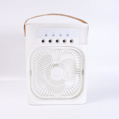 CoolAura personal AC fan with 7-color LED