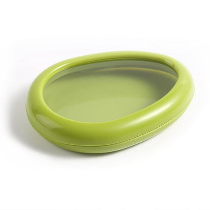 Closed premium fruits saver keeper in green