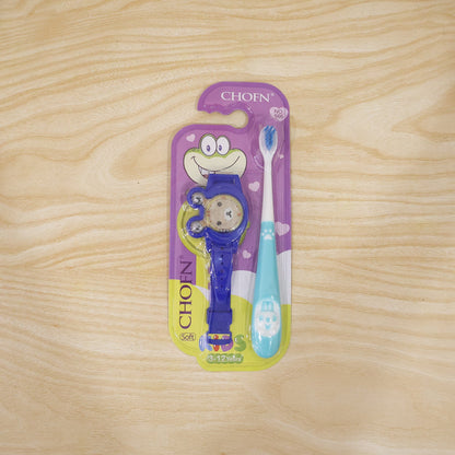 Colorful and safe toothbrush toy for children’s dental care