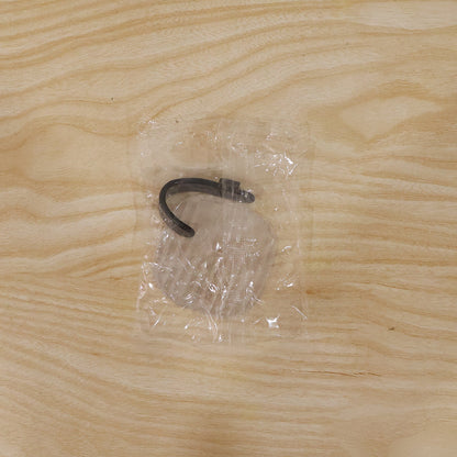 Minimalist transparent adhesive wall hook for versatile home use