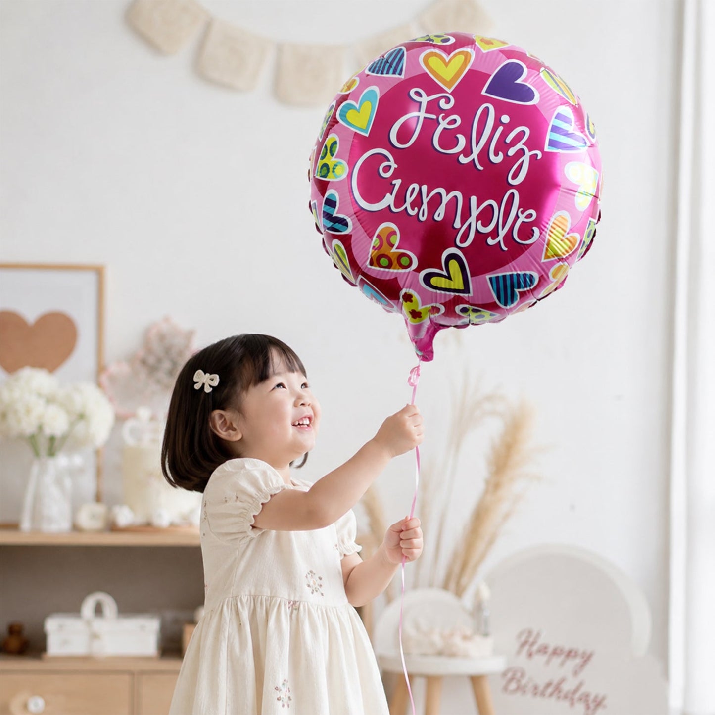 Party backdrop foil balloon for festive occasions