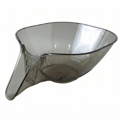 Versatile kitchen bowl for washing and draining fruits vegetables and pasta.