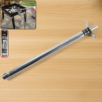 Extra-long stainless steel gas stove lighter with 1.5-foot reach