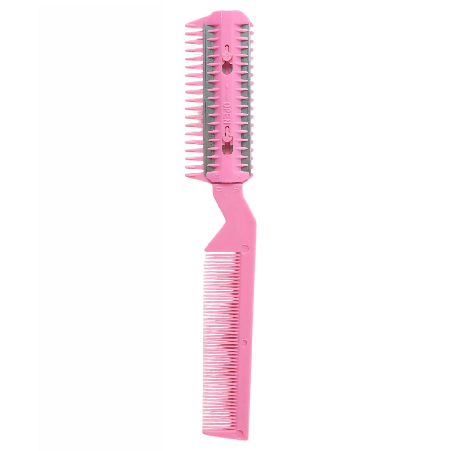 Hair cutting comb tool with ergonomic handle