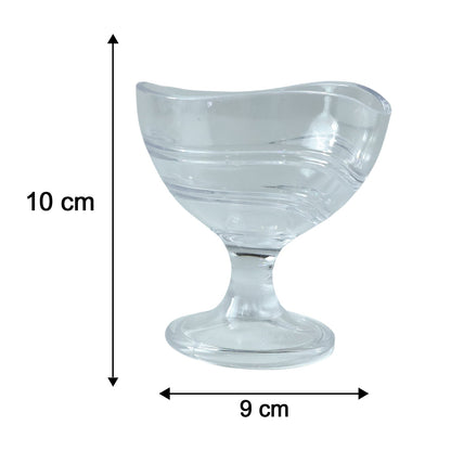 Dimensions diagram of Supermom unbreakable dessert bowls