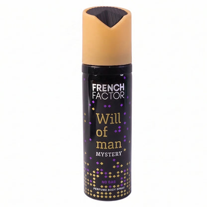 No-gas body spray for men by French Factor