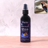 Bottle of Shoe Cleaner Spray 100ml on white background
