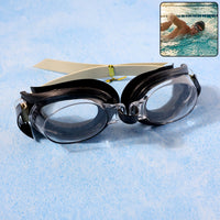 UV protection swimming goggles providing clear vision for water sports
