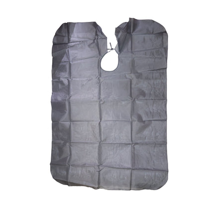 Sleek black professional hair cutting cape