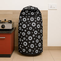 LPG cylinder covered with waterproof floral print cover 60x53 cm