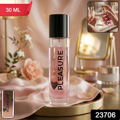Pleasure women’s floral perfume in stylish bottle