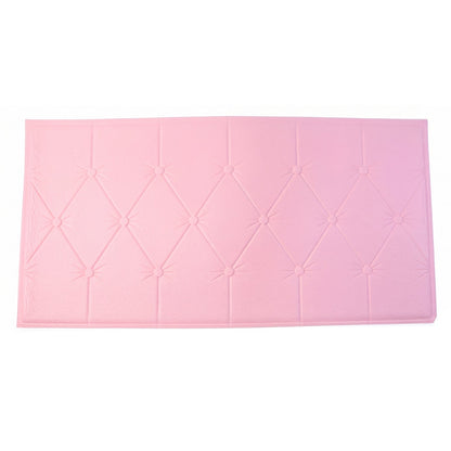 Peel and stick pink foam cushion wall panel home improvement